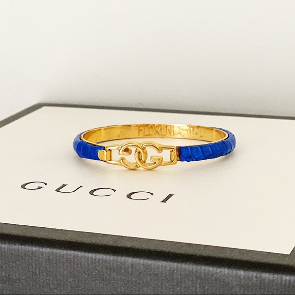 Sold Gucci GG snakeskin Bracelet Luxury GIFT! - Picture 4 of 6